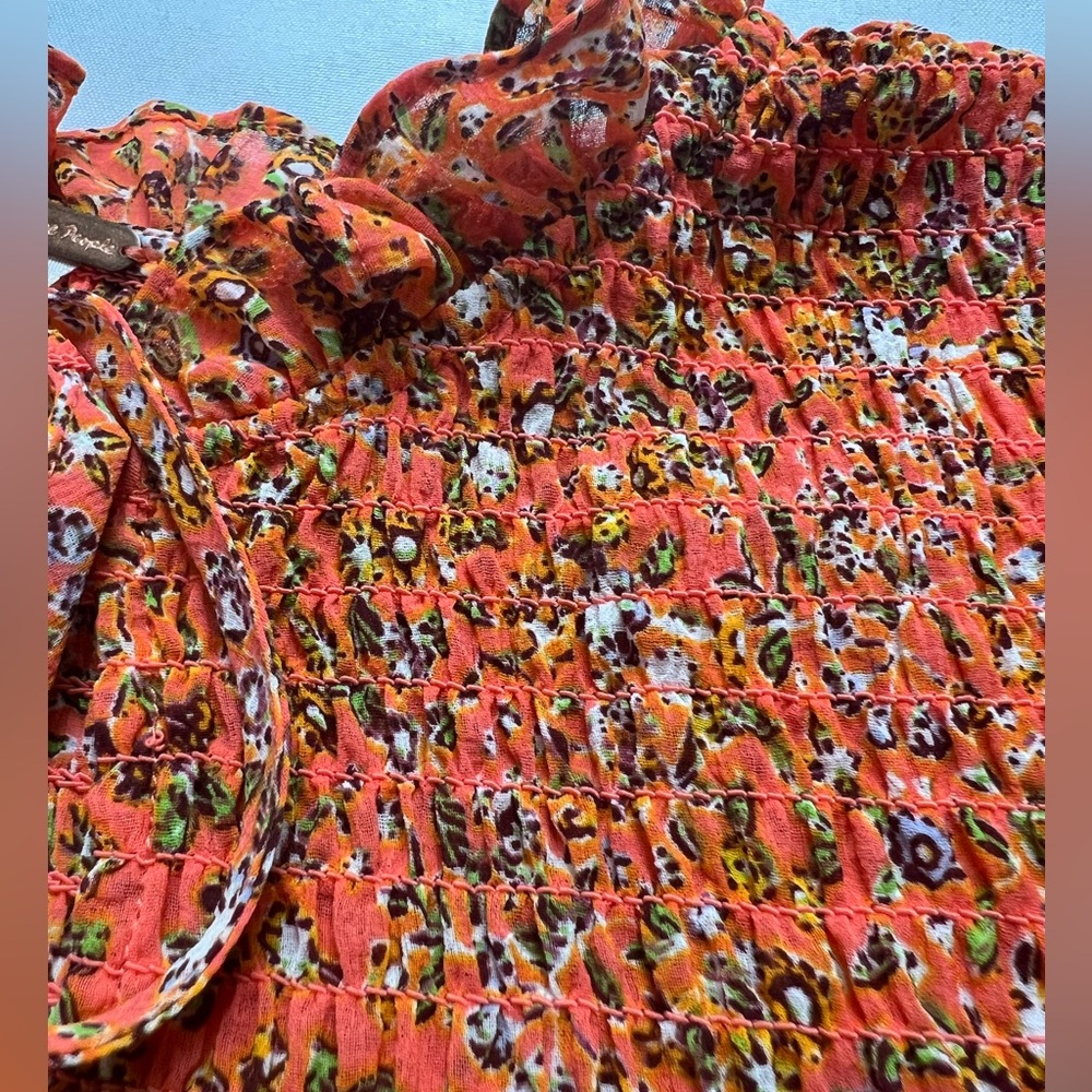Free People Lela Peasant Top - Picture 12 of 15